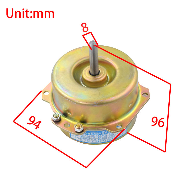 YYHS-40 elevator integrated ceiling exhaust fan ventilation motor