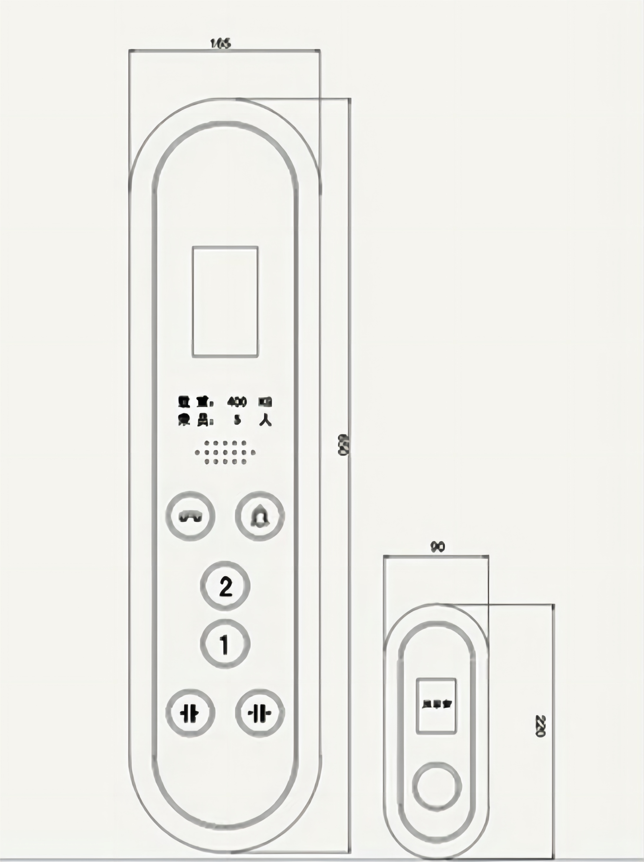 Elevator Cop Lop For Villa Elevator 