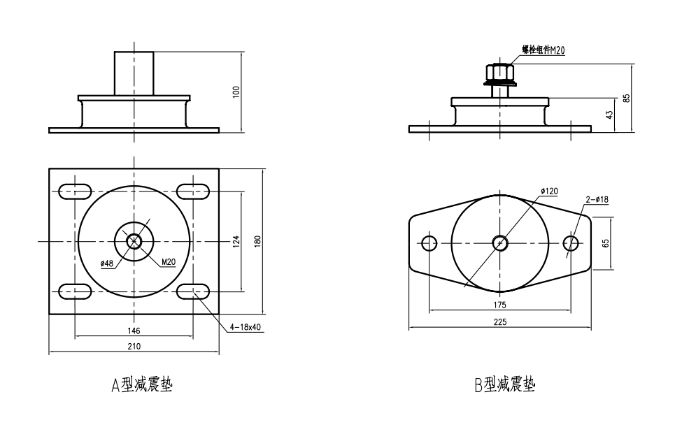 6000KG Elevator Safety Part Lift Absorber 