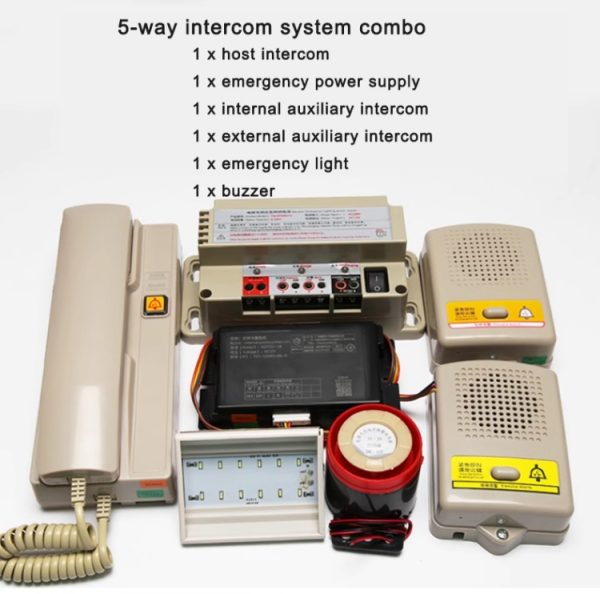 elevator intercom interphone system