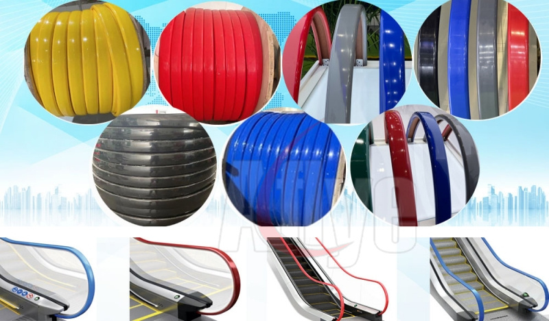 escalator rubber handrail belt