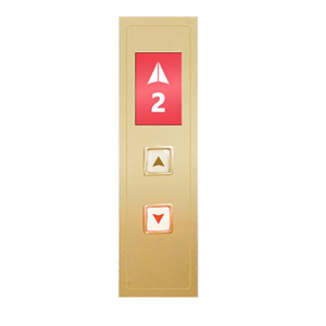Elevator Two Button Hop Lop Hall Call Floor Display Panel