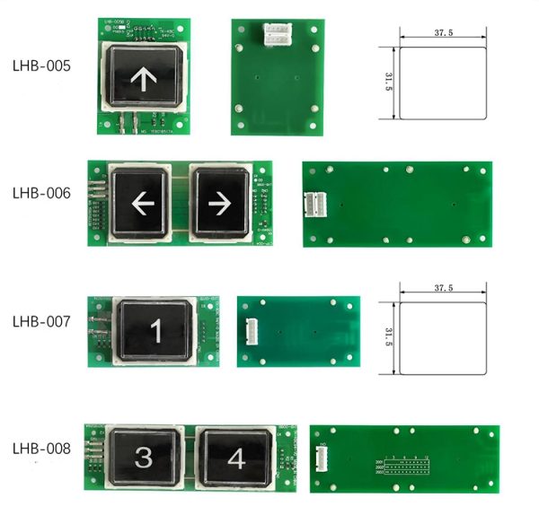 elevator push button LHB-005B 006B 007B 008B 051A 052A