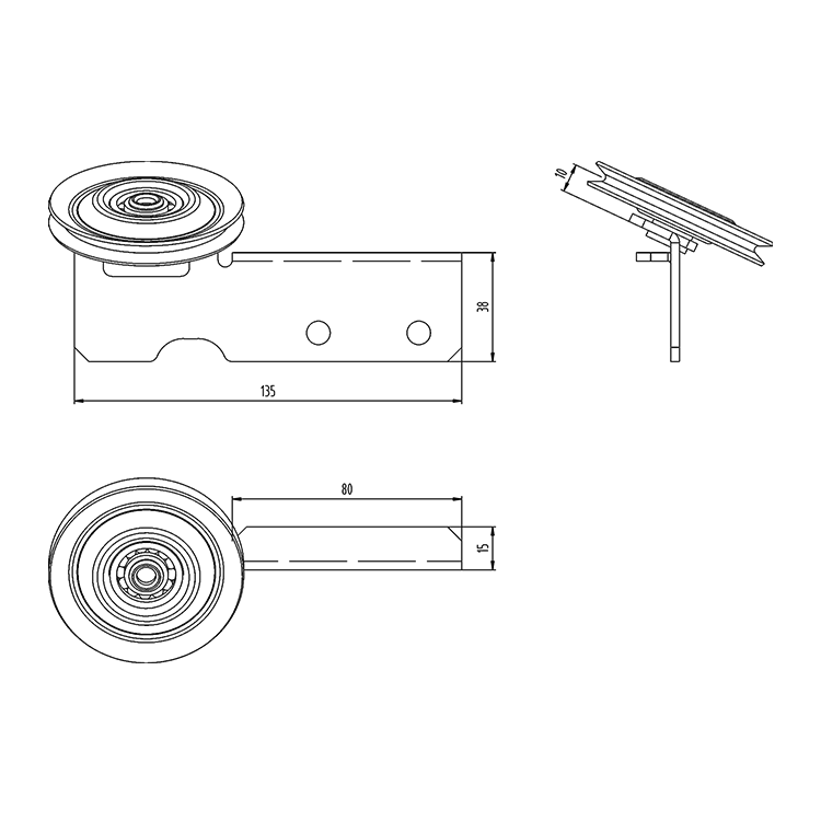 AF-M5000015 Elevator Short Linkage Board Module