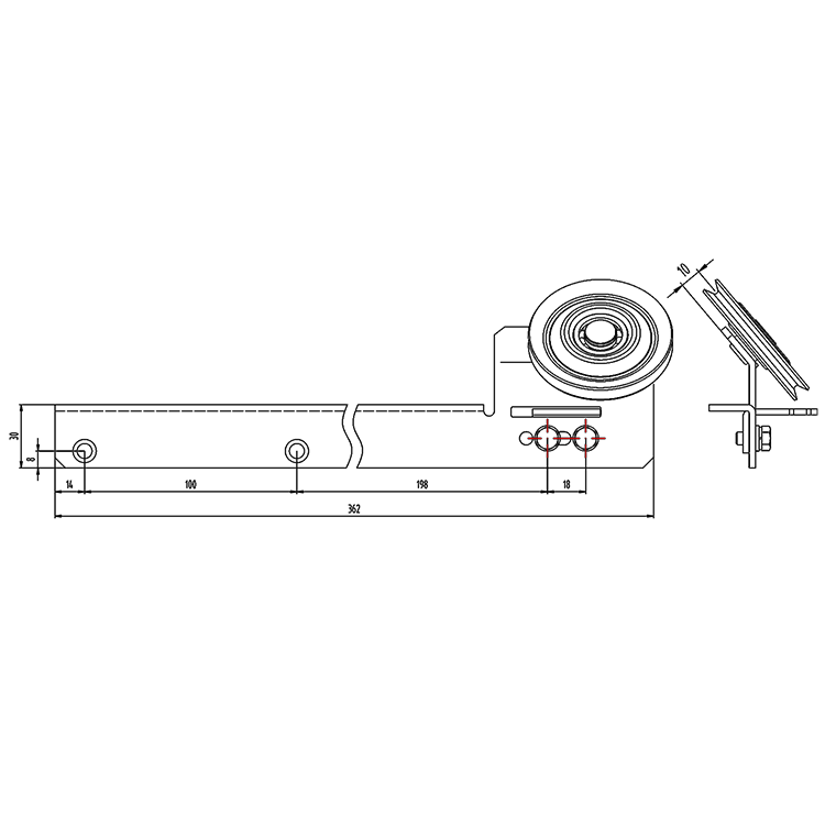 AF-M5020008 Elevator Linkage Board Module