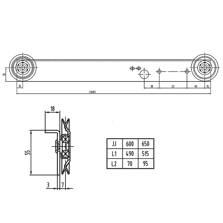 AF-OCM02AX.1.12 Elevator Linkage Board Module 