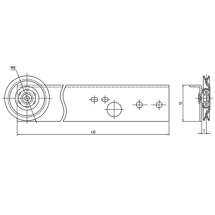 AF-OCM02B.1.4 Elevator Long Linkage Board Module