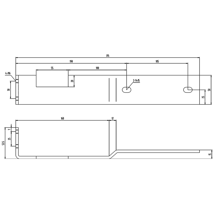 AF-OMJ02X.1-2 Elevator Door Operator Lifting Arm