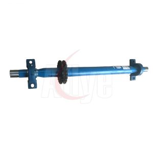 escalator handrail main shaft with drive gear