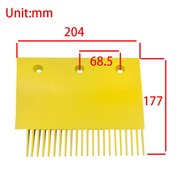 9905009C/N Moving Walkway Comb Plate Middle Side