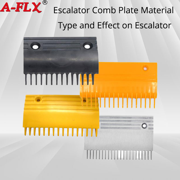 About Escalator comb of materials&function