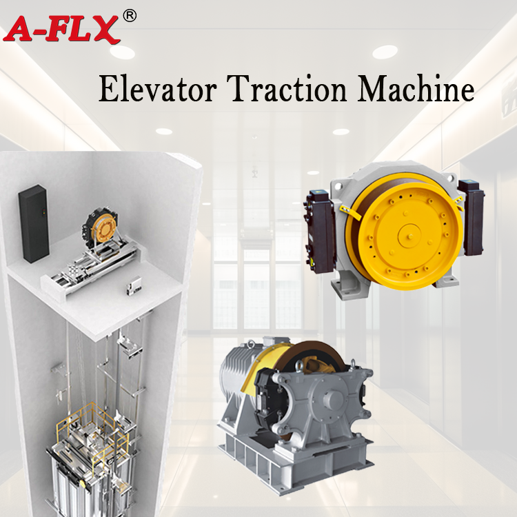 What is traction machine in elevator?
