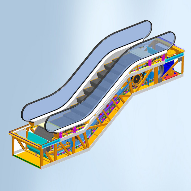 What Are The Escalator Parts Mainly Including?