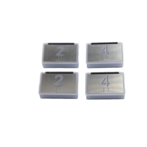 Elevator Square Call Push Button With Braille