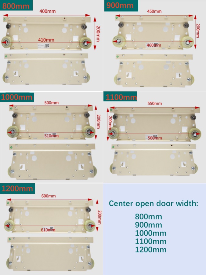 S8K8 elevator door hanger plate