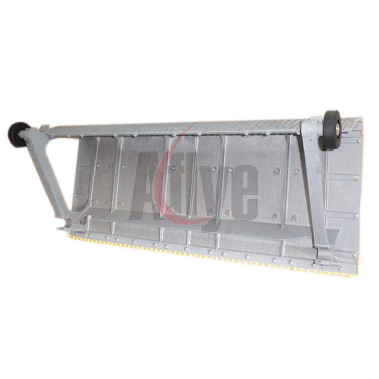 1000MM 35 Degree Escalator Aluminum Alloy Step With Yellow Demarcation DSA1005170
