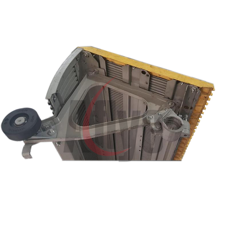 1000MM Aluminum Alloy Escalator Step With Yellow Demarcation