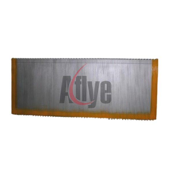1000MM Aluminum Alloy Escalator Step With Yellow Painted Edge