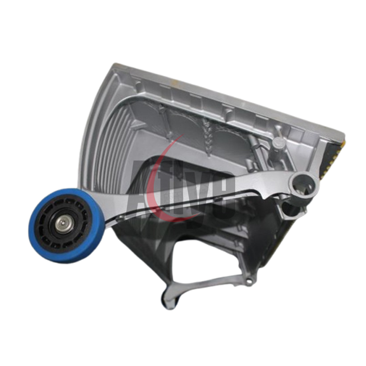 1000MM Aluminum Alloy Escalator Step With Yellow Painted Edge