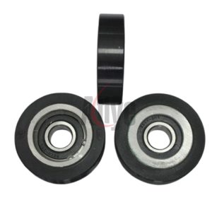 Black Escalator Step Roller D80x23x6204