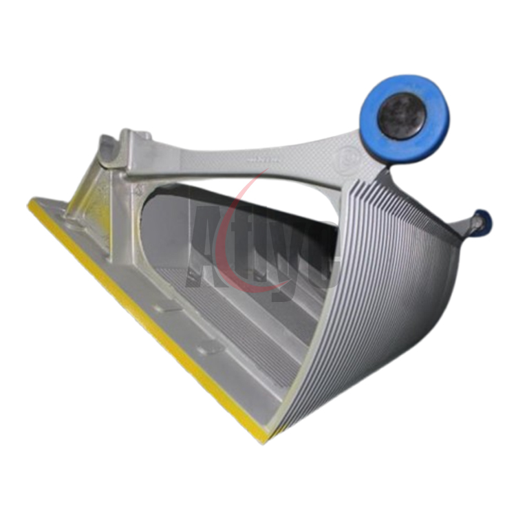 1000MM Aluminum Alloy Escalator Step With Yellow Painted Edge 30550200