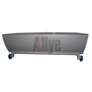 1000MM Aluminum Alloy Escalator Step With Yellow Painted Edge 30550200