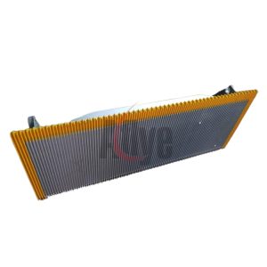 800mm Aluminum Alloy Escalator Step With Yellow Demarcation