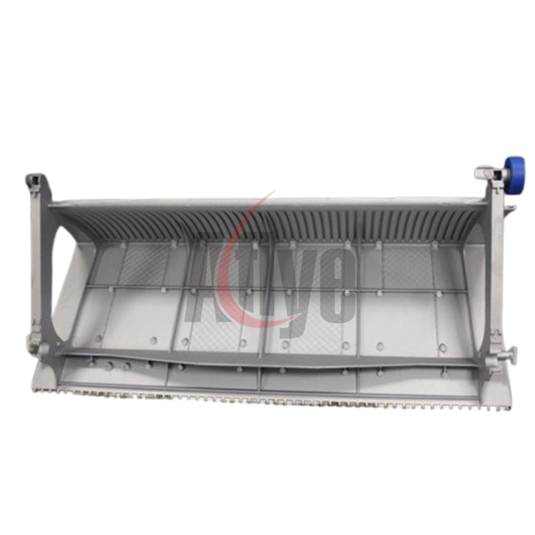 Aluminum Alloy Escalator Step With Yellow Demarcation 1000mm