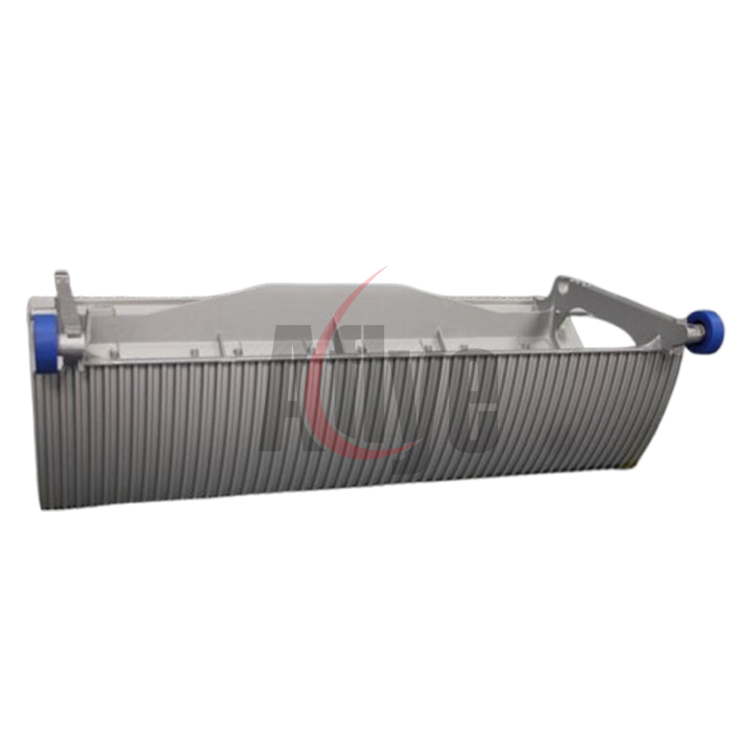 Aluminum Alloy Escalator Step With Yellow Demarcation 1000mm