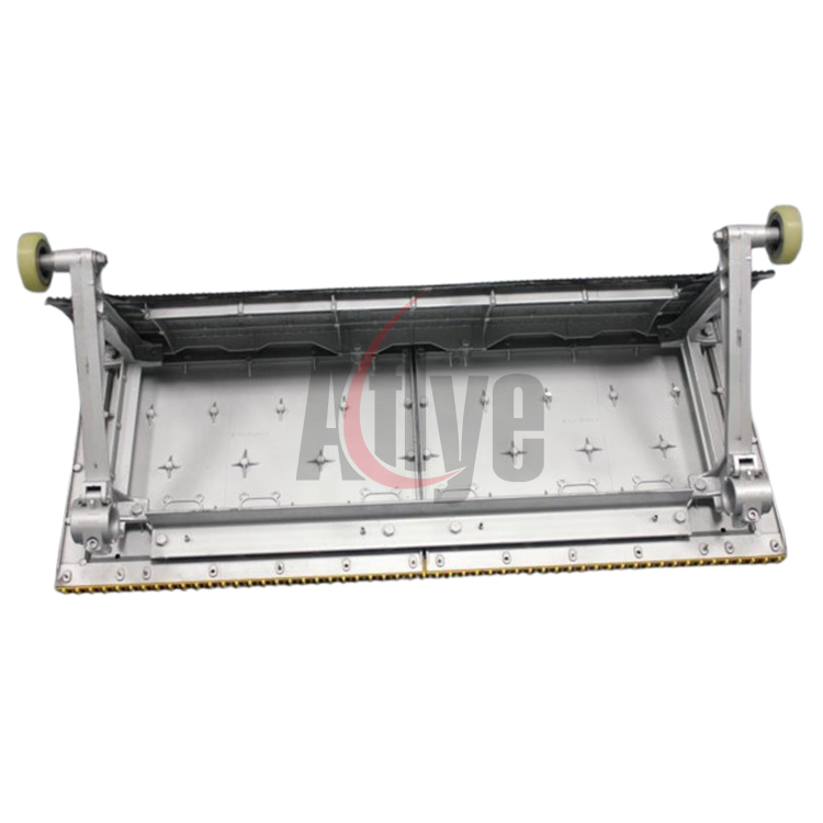 1000MM 30° Aluminum Alloy Escalator Step With Yellow Demarcation