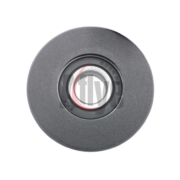 Black Escalator Step Roller D80x22x6204