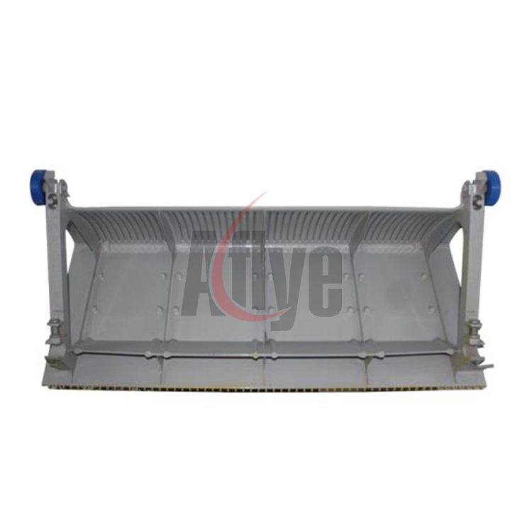 1000mm Aluminum Alloy Escalator Step With Yellow Demarcation 53-GAA26140A