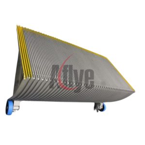 1000mm Aluminum Alloy Escalator Step With Yellow Demarcation XCA26140A