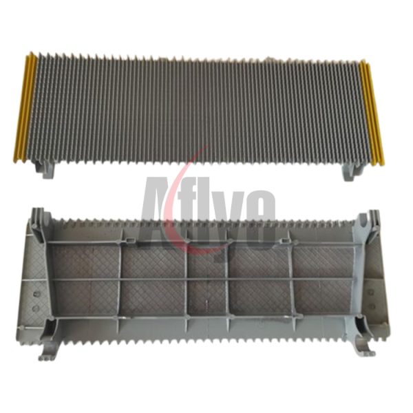 800mm Aluminum Alloy Travelator Pallet With Yellow Demarcation 266MM
