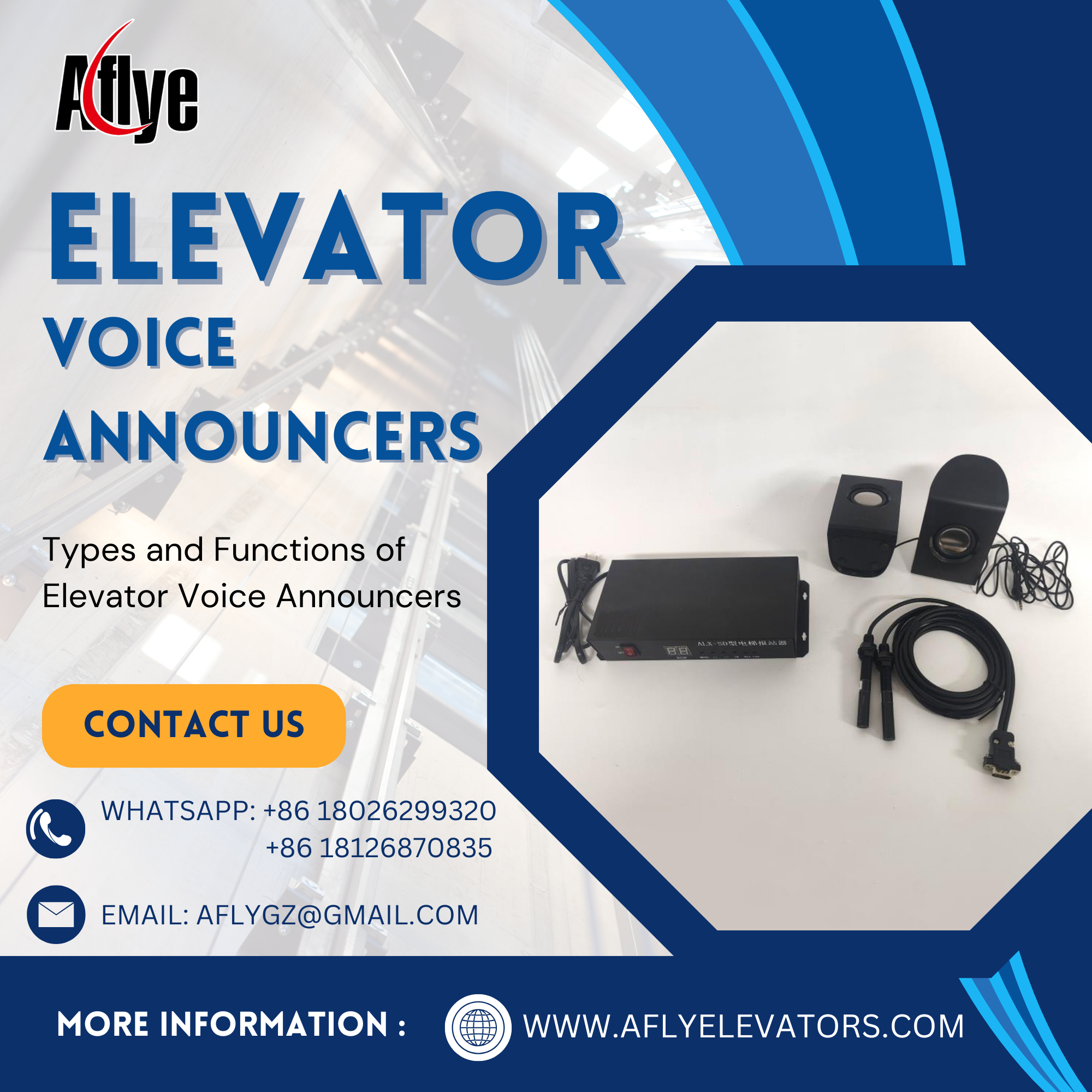 Types and Functions of Elevator Voice Announcers