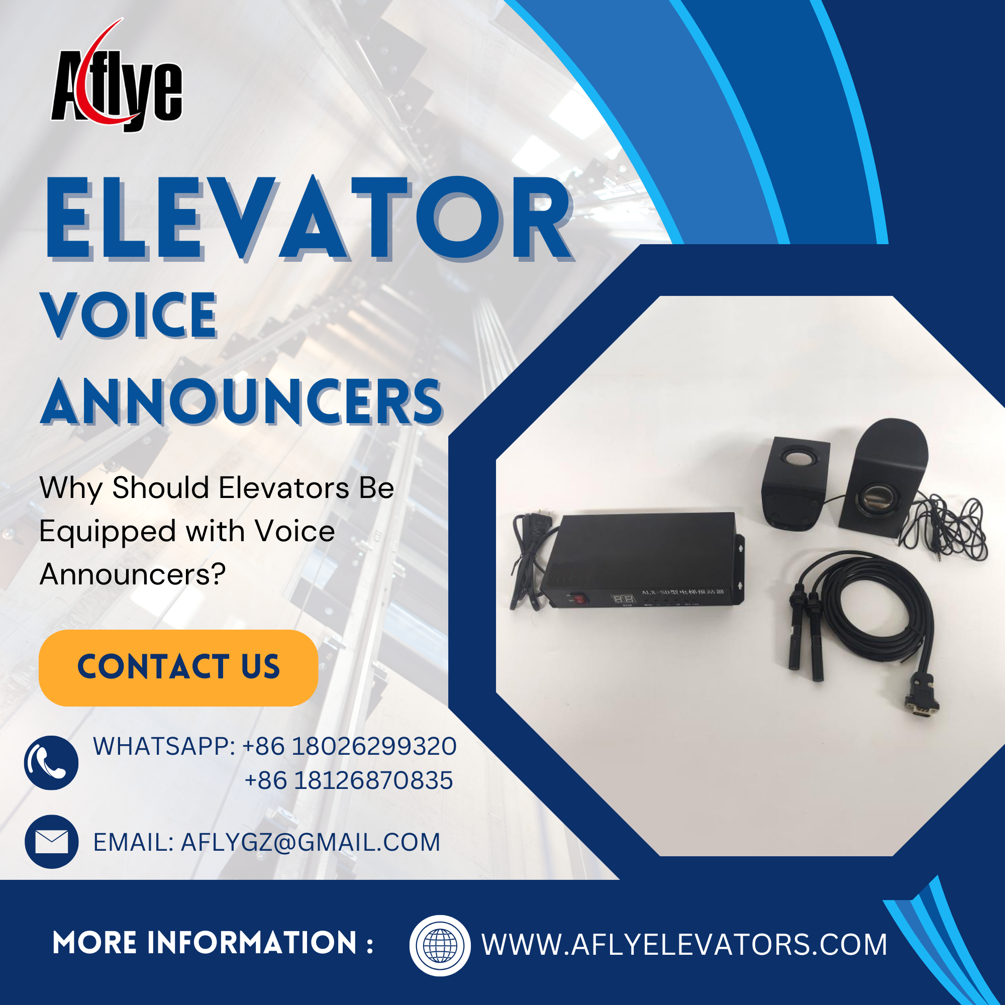 Why Should Elevators Be Equipped with Voice Announcers