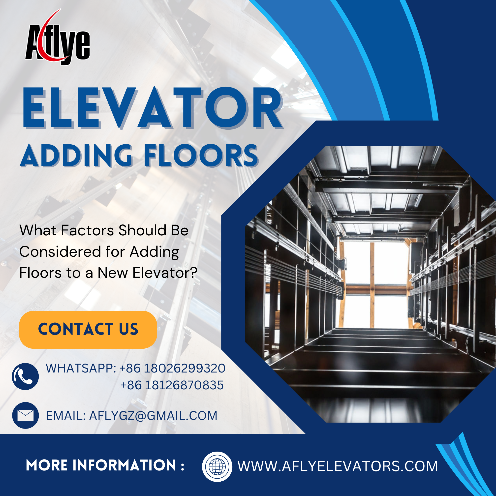 What Factors Should Be Considered for Adding Floors to a New Elevator?