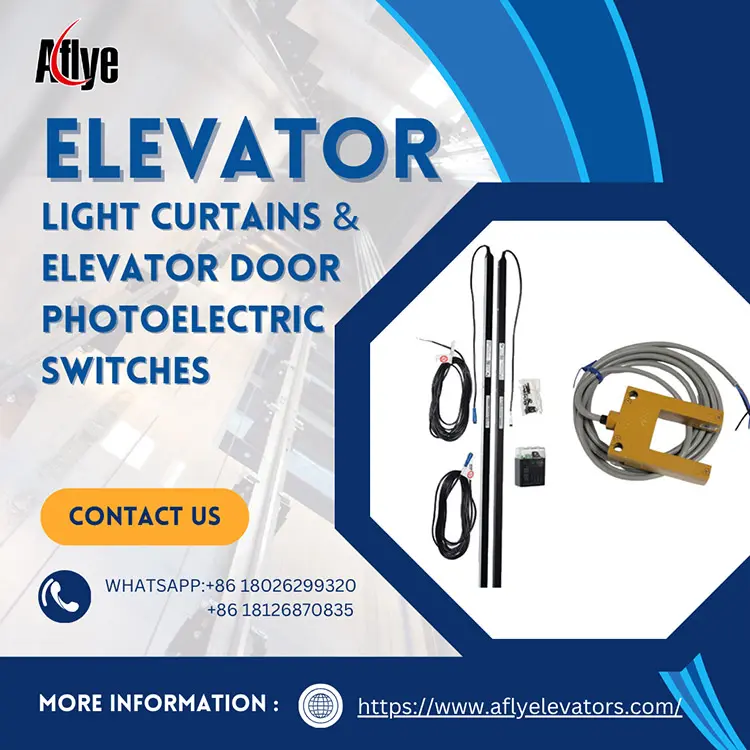 Differences and Connection Between Elevator Light Curtains and Elevator Door Photoelectric Switches