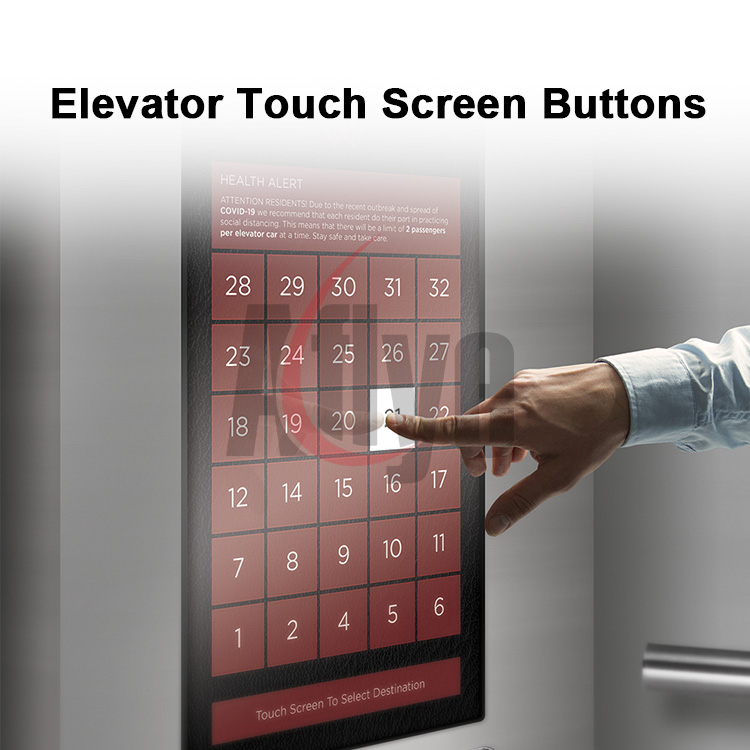 Elevator Touch Screen Buttons