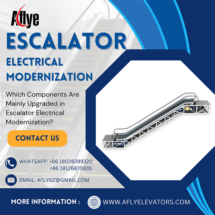 Which Components Are Mainly Upgraded in Escalator Electrical Modernization?