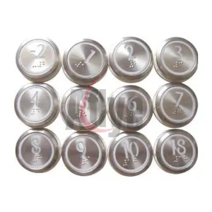 Elevator Push Button Braille 863223 H03