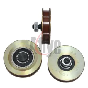 Elevator Door Iron Hanger Roller With Axle D68*6203-RZ