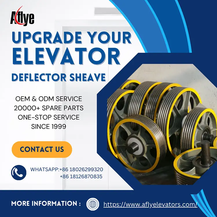 What Is an Elevator Deflector Sheave?