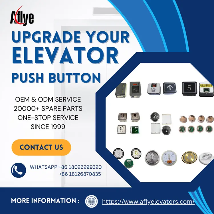 What Hitachi Elevator Button Models and Styles Are Commonly Used?