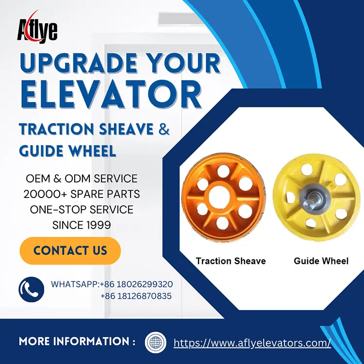 What Is the Difference Between a Traction Sheave and a Guide Wheel?
