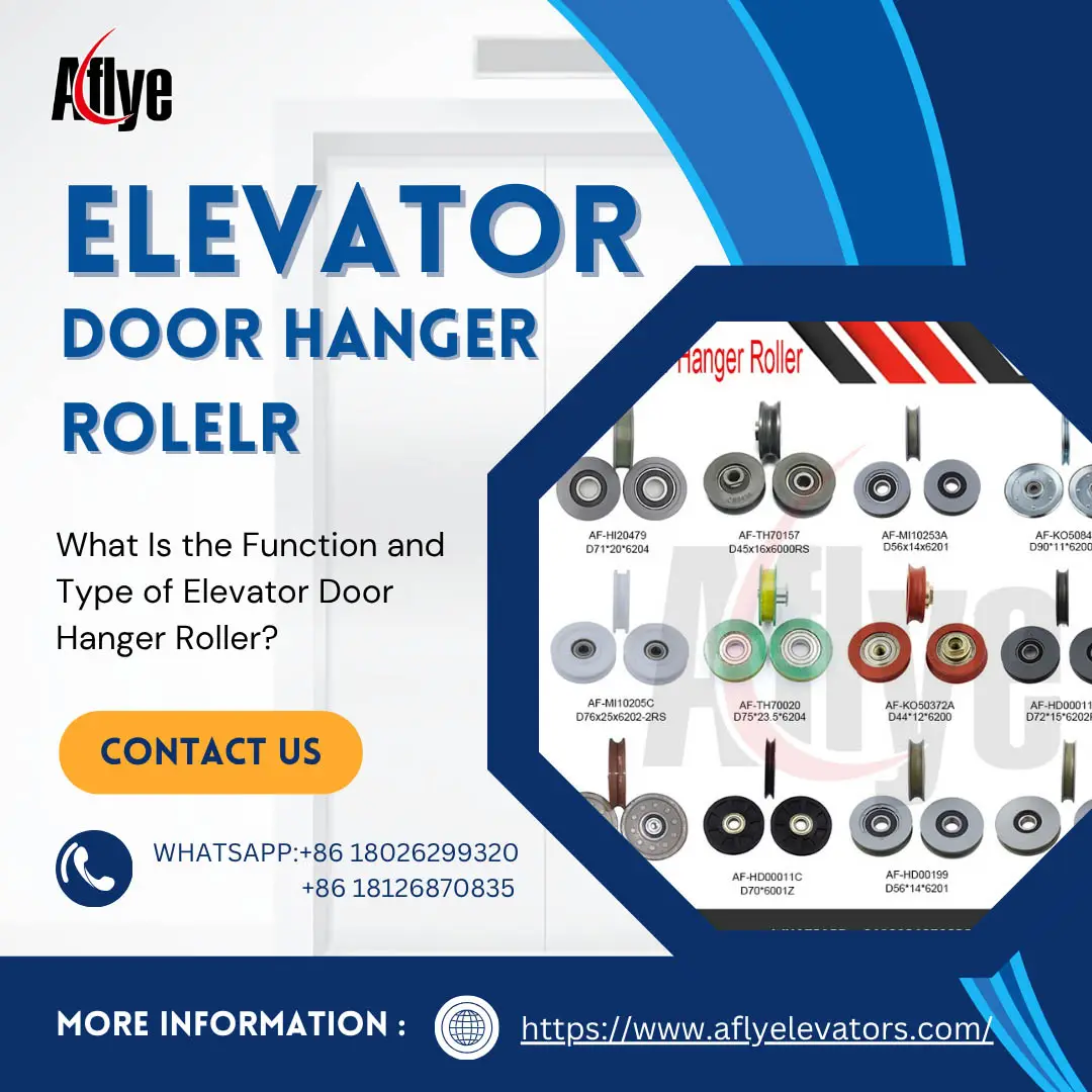 What Is the Function and Type of Elevator Door Hanger Roller?