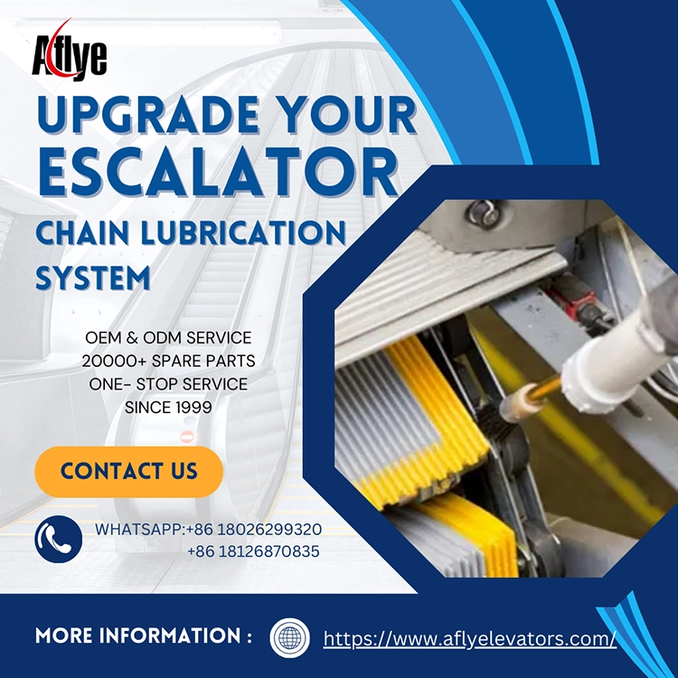 Escalator Chain Lubrication System Failures & Maintenance Tips