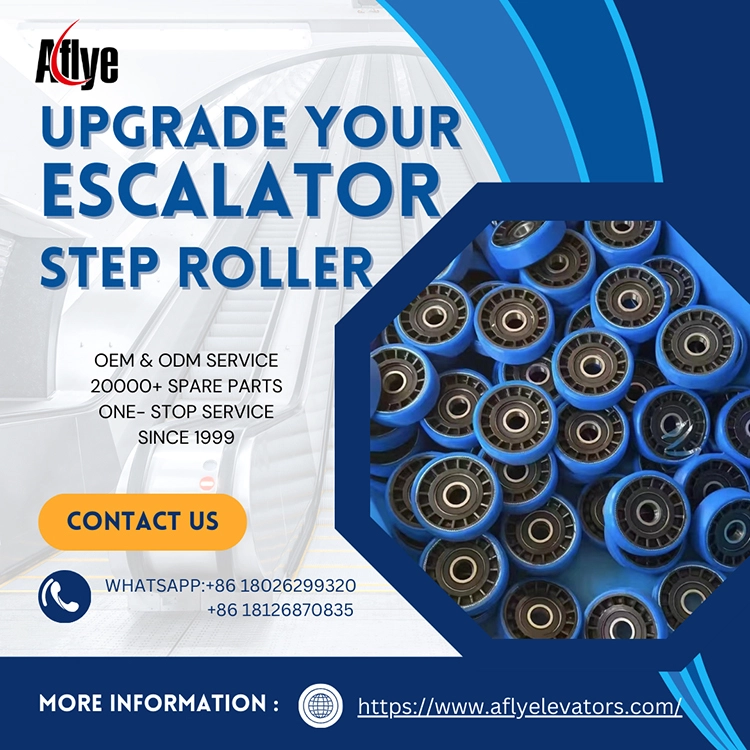 Signs of Escalator Step Roller Damage and Replacement Cycle