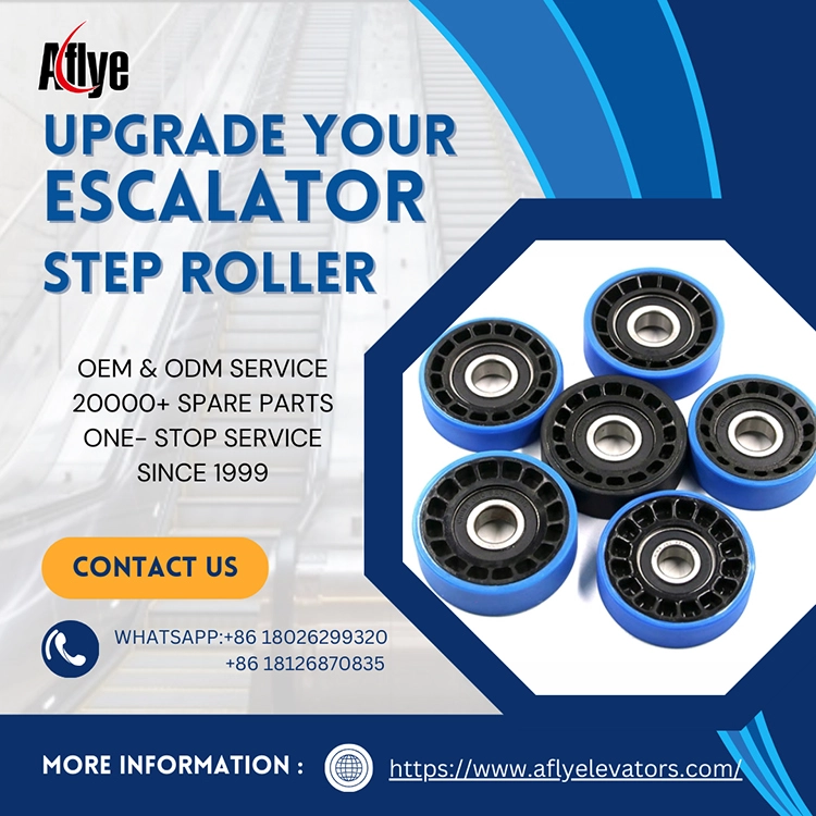 Common Escalator Step Roller Failures & Wear-Resistant Parts