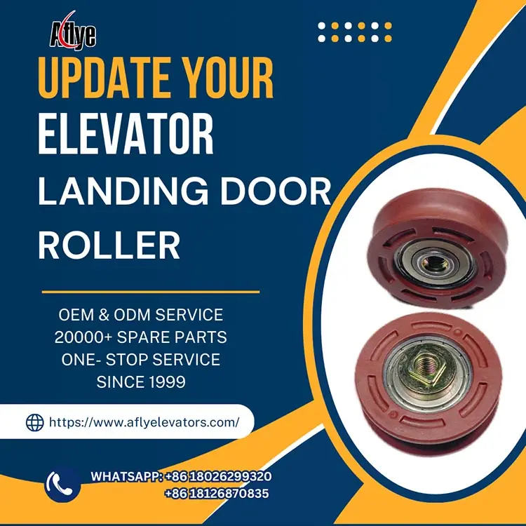 Poor Door Closing Caused by Worn Landing Door Rollers